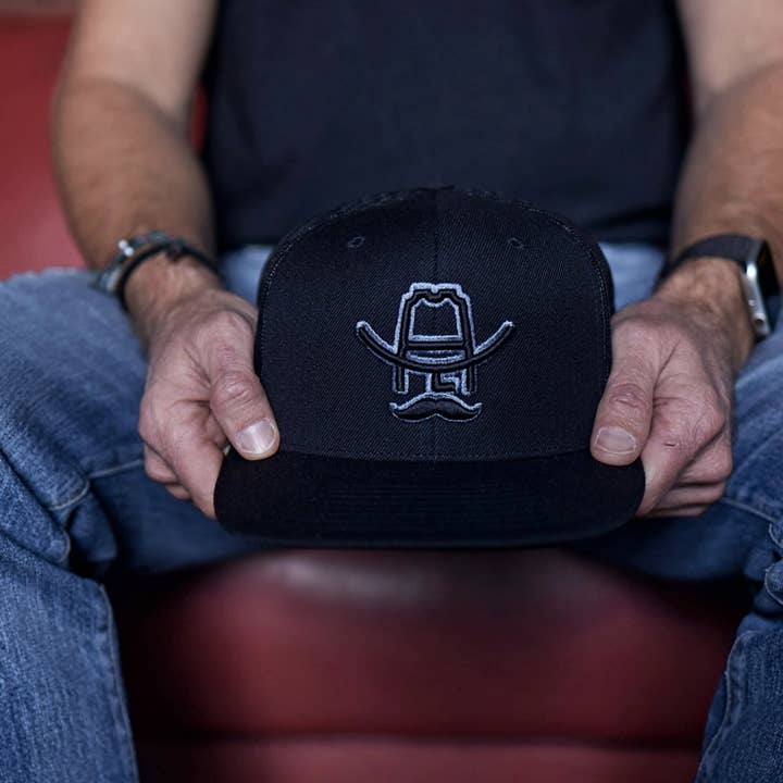 Cowboy Cool - Wholesale Trucker hat – Unisex - The Blackout Trucker Hat3