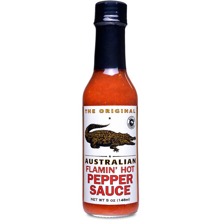 Golden West Specialty Foods - Wholesale Hot Sauce - Original Australian Flamin Hot Sauce - 5 oz