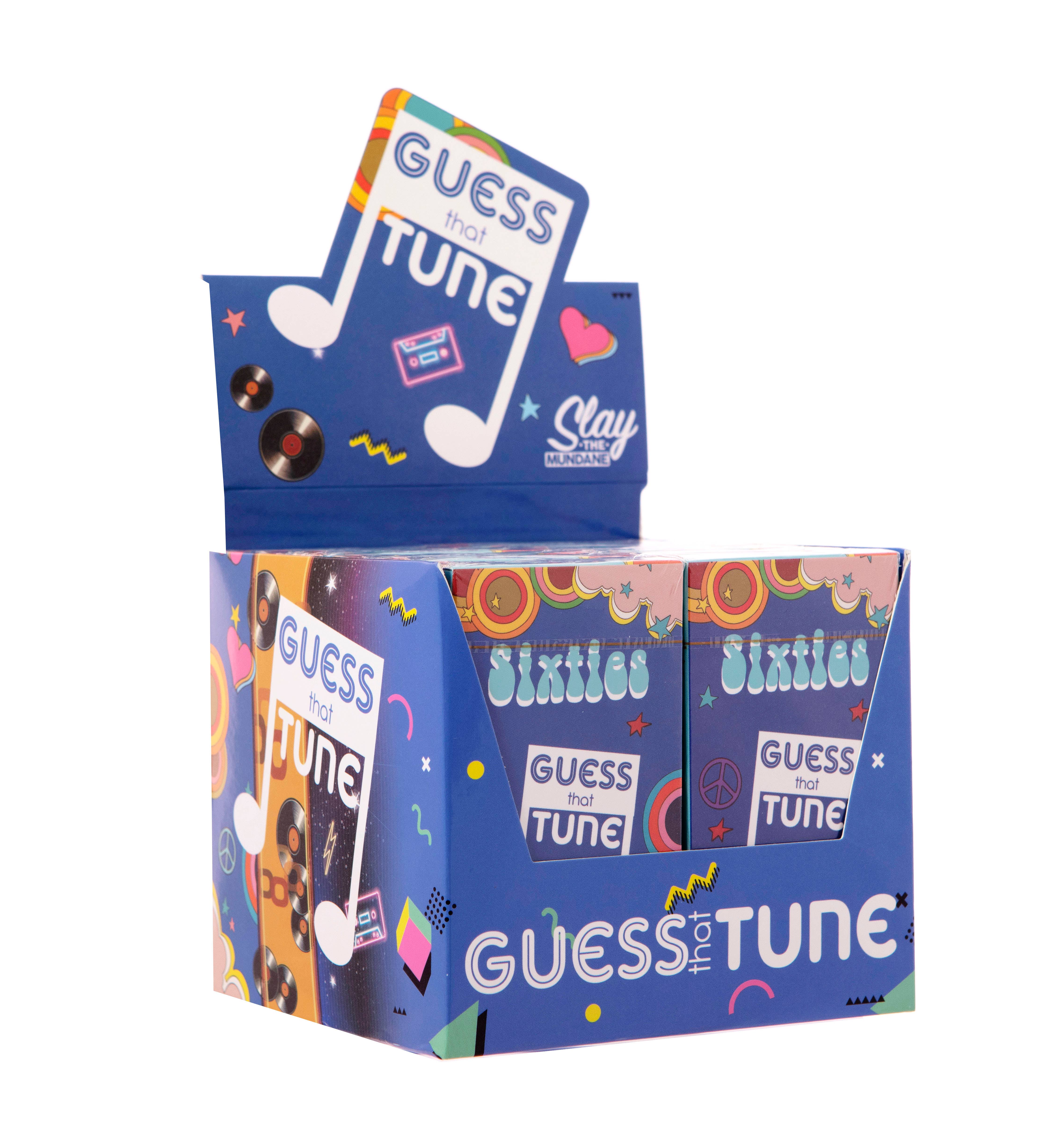 Boxer Gifts - Wholesale Card Game - Sixties Guess That Tune - Music Quiz Family/Party Card Game6