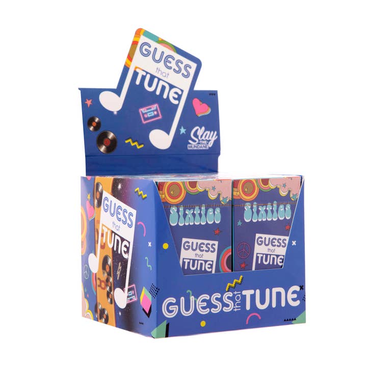 Boxer Gifts - Wholesale Card Game - Sixties Guess That Tune - Music Quiz Family/Party Card Game6
