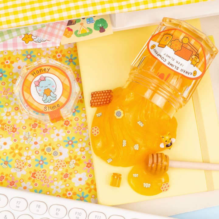 Kawaii Slime Company - Wholesale Putty/Slime - Kids - Homemade Honey Slime Jar (5pcs/case)