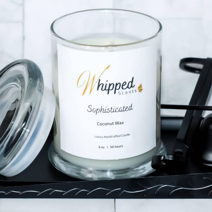 Candela profumata in cera di cocco per la vendita all'ingrosso da parte di Whipped Scents