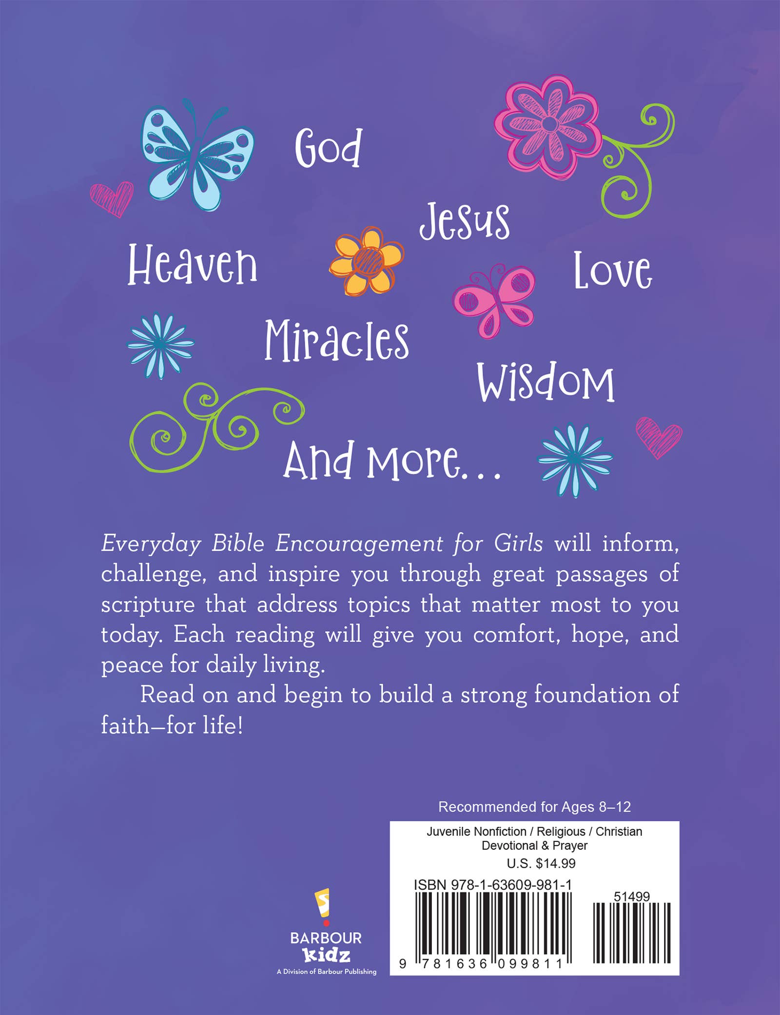 Barbour Publishing, Inc. - Wholesale Religion - Everyday Bible Encouragement for Girls4