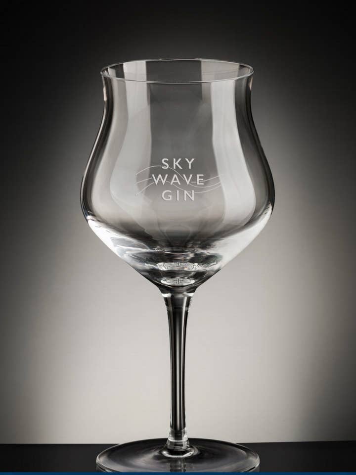 Sky Wave Gin Branded Gin Goblet for wholesale by Sky Wave