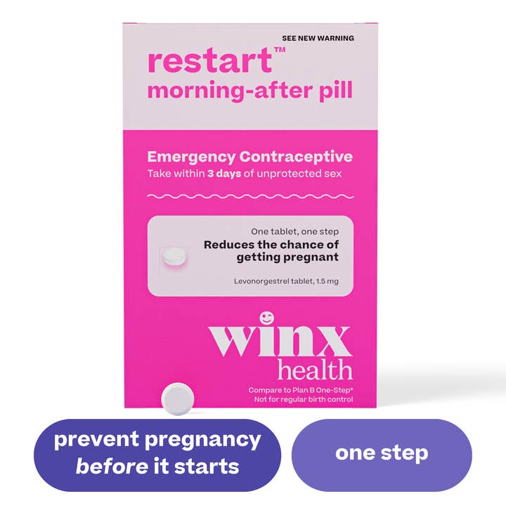 Winx Health - Wholesale Oral Supplement/Vitamin - Restartâ„¢ Morning-After Pill