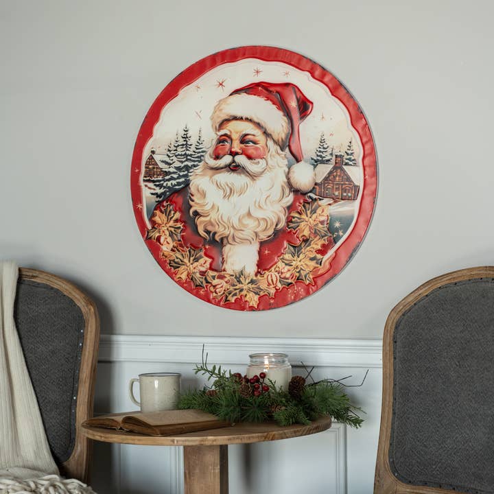 PANNEAU PÈRE NOËL JOYEUX pour la vente par Ragon House