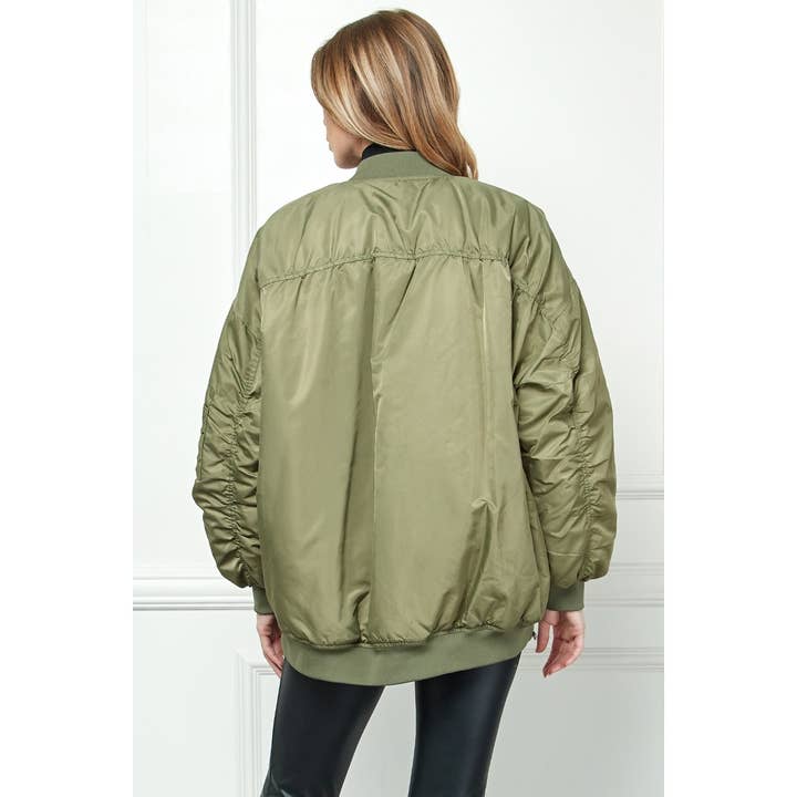 Veveret – wholesale Bomberjacka - Dam – Oversize Bomberjacka