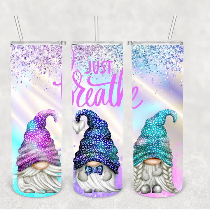 Gobelet Just Breathe Gnome pour la vente par The Potted Oasis