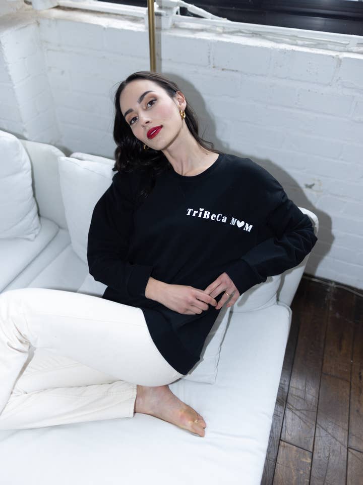Tribeca Mom Sweatshirt for engroshandel hos Emilia George