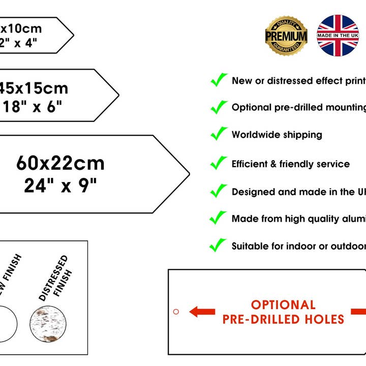 Auto Junk UK Ltd – wholesale Sign – Personalised Bar Name Road Sign1