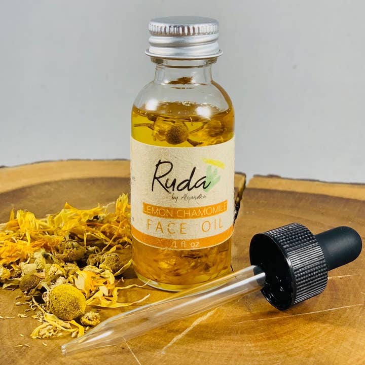 Lemon Chamomile Face Oil for wholesale by Ruda by Alejandra