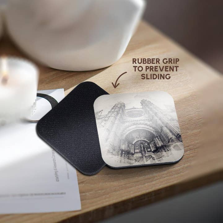 3dRose – wholesale Coasters – 3dRose, Image Of Watercolor Paris France Notre Dame, Coaster10