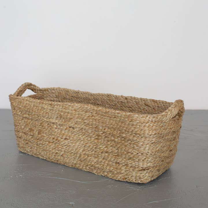 Will & Atlas - Vendita all'ingrosso Vassoi decorativi - Vassoio rettangolare, juta - naturale2