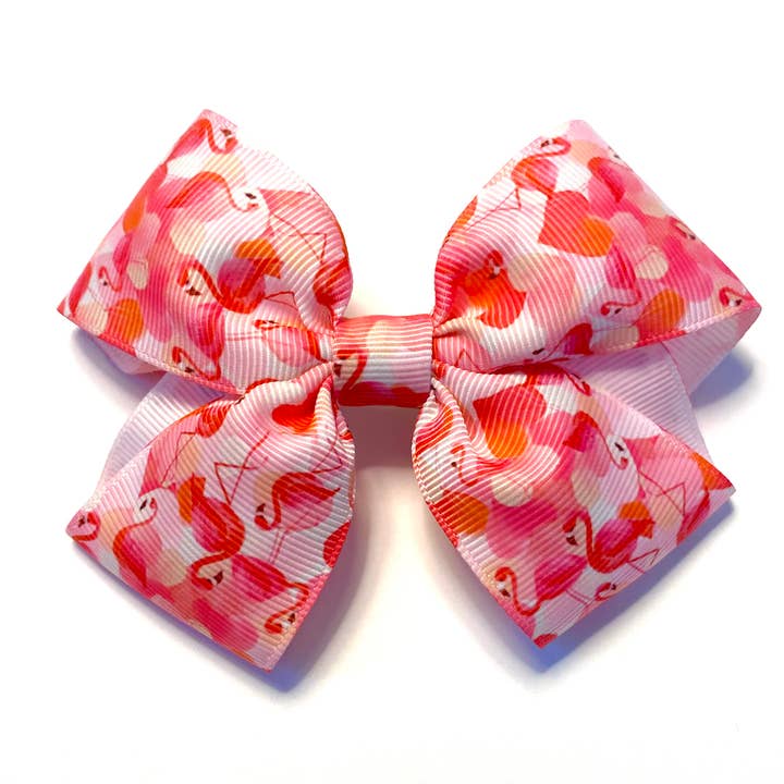 Lazo para el pelo Flamingo Love para venta al por mayor de Girly Made Things