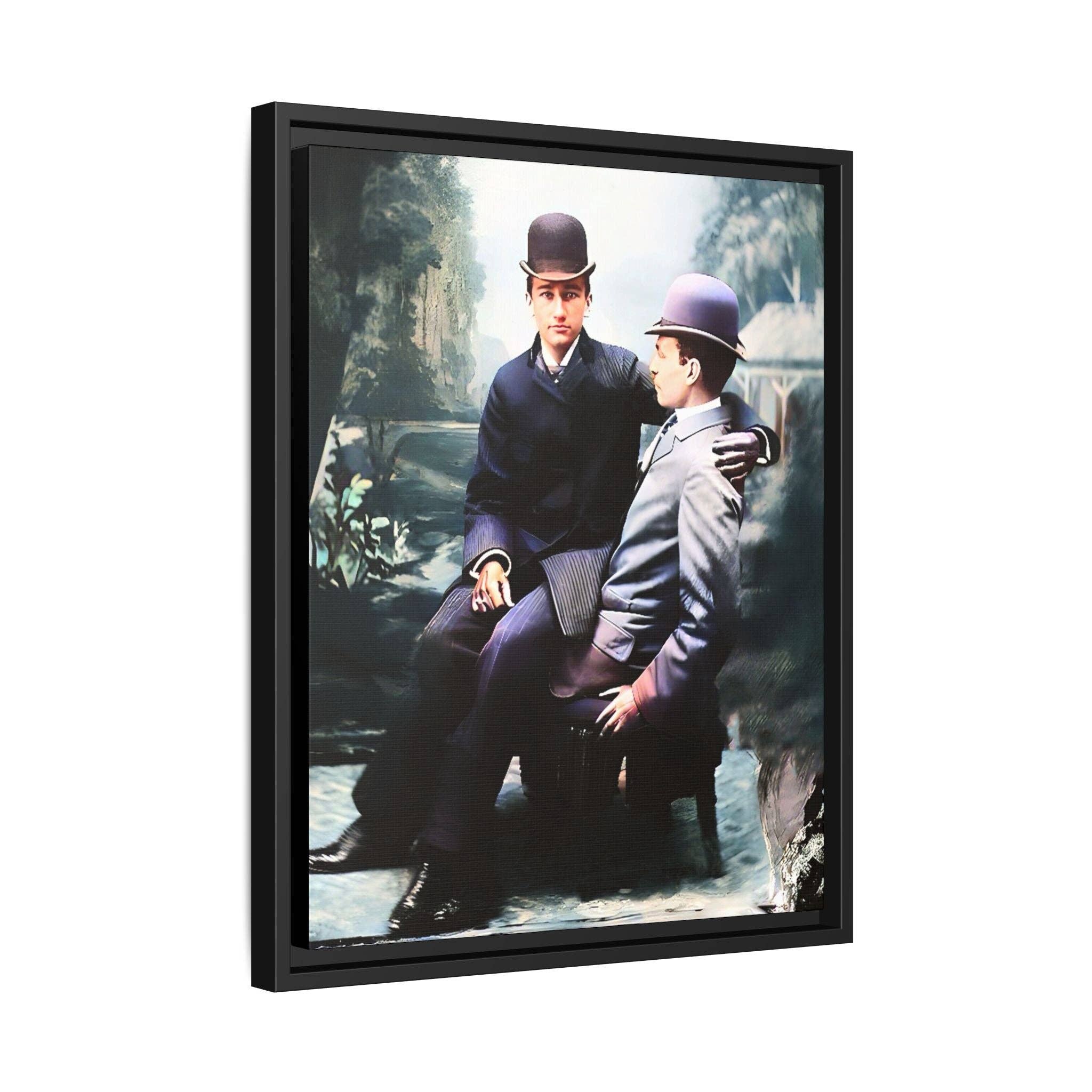 Walt & Pete - Wholesale Art Print - paire 027 | Framed Vintage Photo - Matte Canvas15