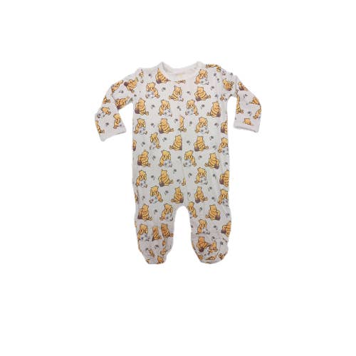 Sugar Lily's - Wholesale Jumpsuit - Baby - Sugar Lily's- Winnie the Pooh- Magnetic Footie3