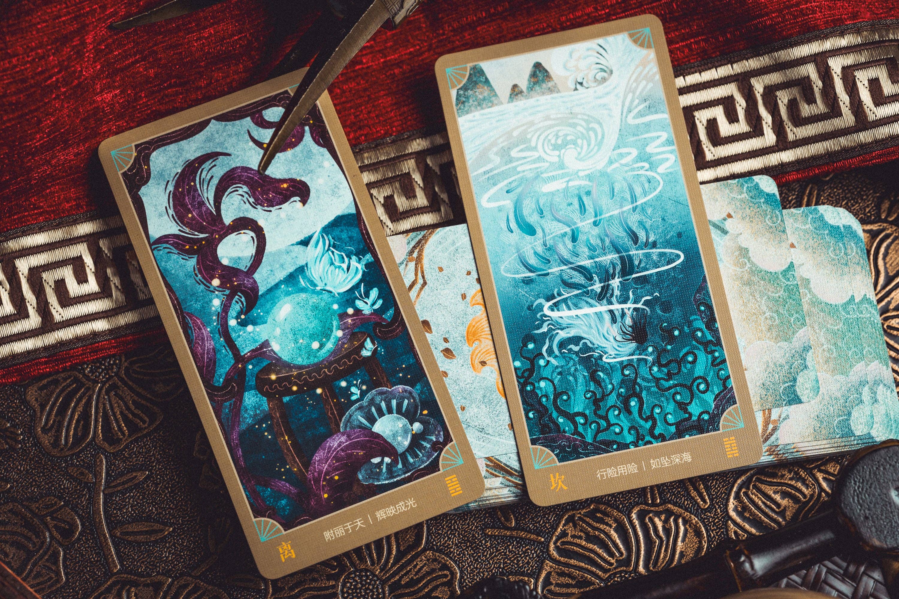 Vermilion Collection - Wholesale Tarot Cards - Cosmic Law Chinese Oracle15