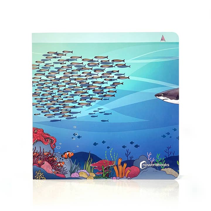 A walk by the sea - Wordless Illustrated Story NWB110 for wholesale by Nowordbooks