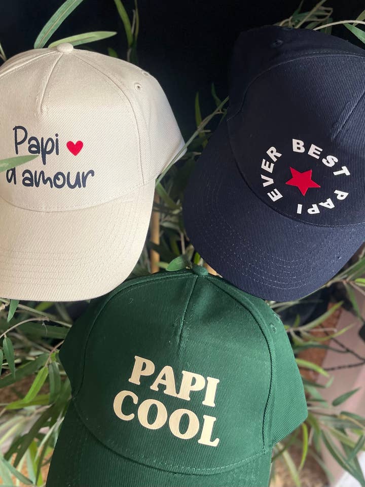Cap - Grandfathers' Day Collection for wholesale by Toiles Chics