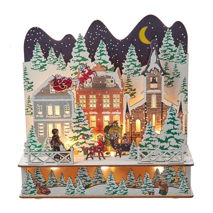 VILLAGE DE NOËL WDN WDN DE 9,8 POUCES pour la vente par Kurt S. Adler, Inc.