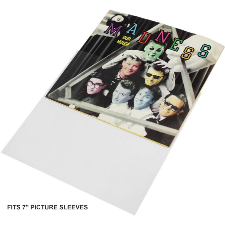 Square Deal Recordings & Supplies - Wholesale Music Accessory - 7" Record Outer Sleeves - Polypropylene - Premium 2mil
