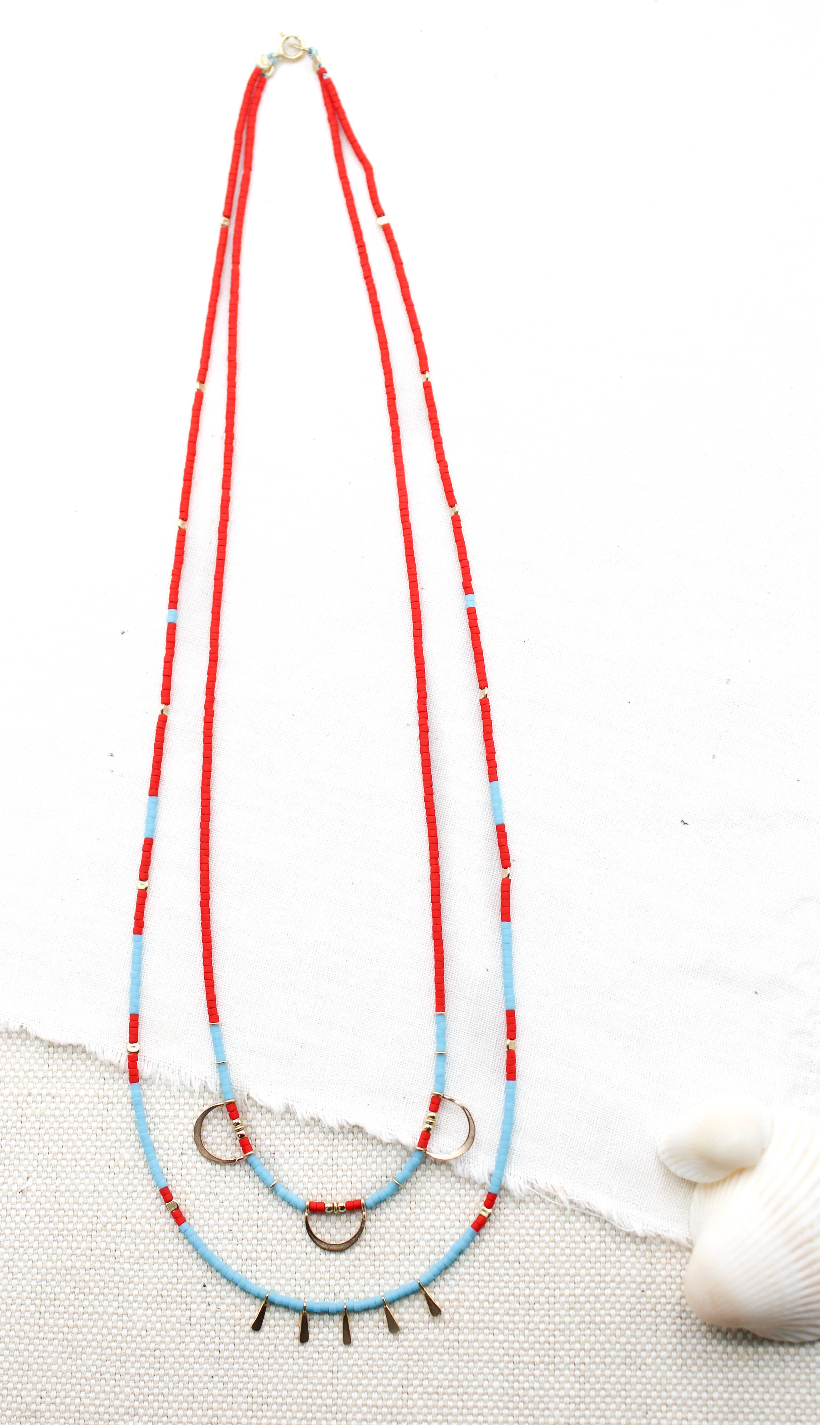 The Swellife - Vendita all'ingrosso Collane di perline/perle - Collana Doppia Kaihalulu