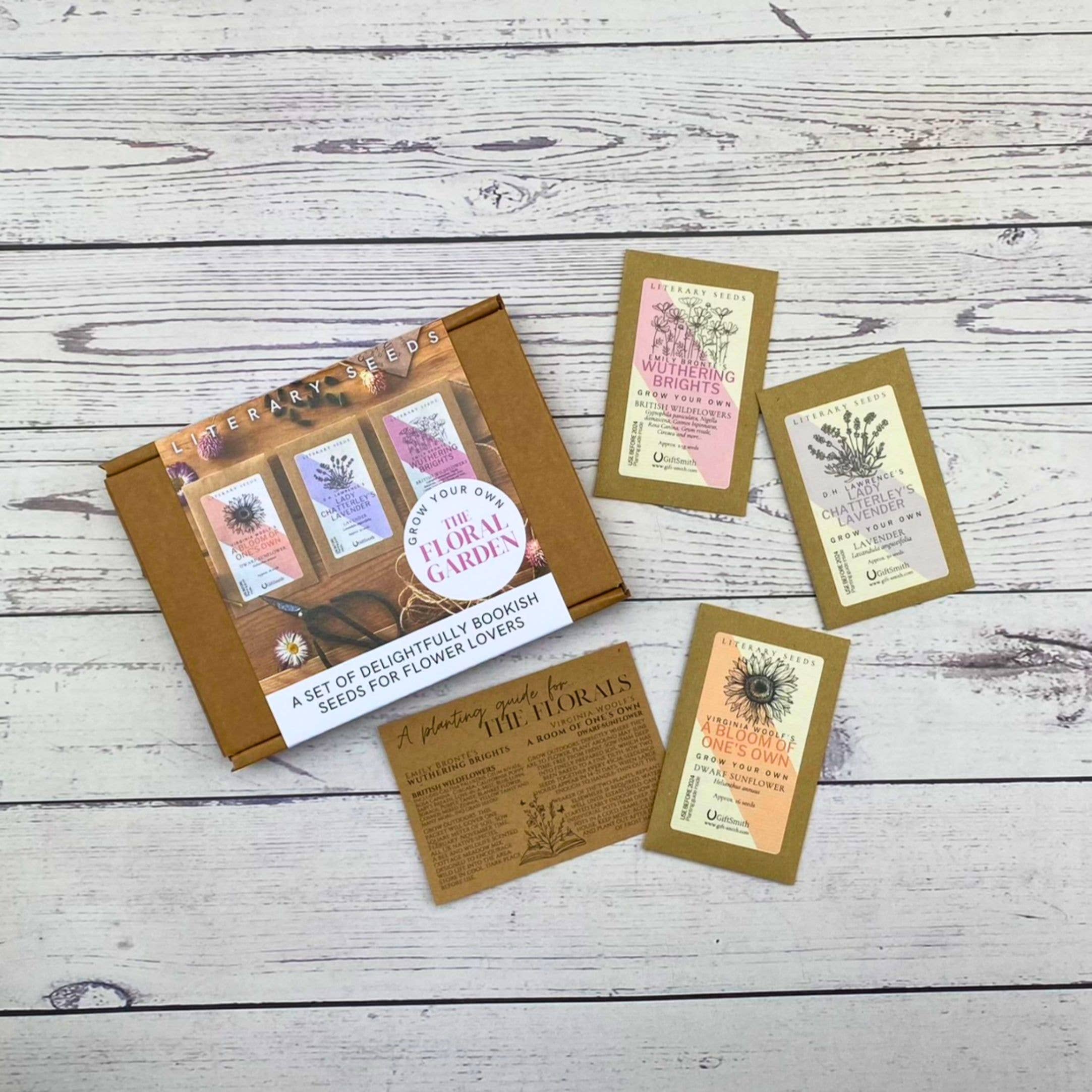 GiftSmith - Vendita all'ingrosso Semi di piante - Literary Seeds: Semi floreali1
