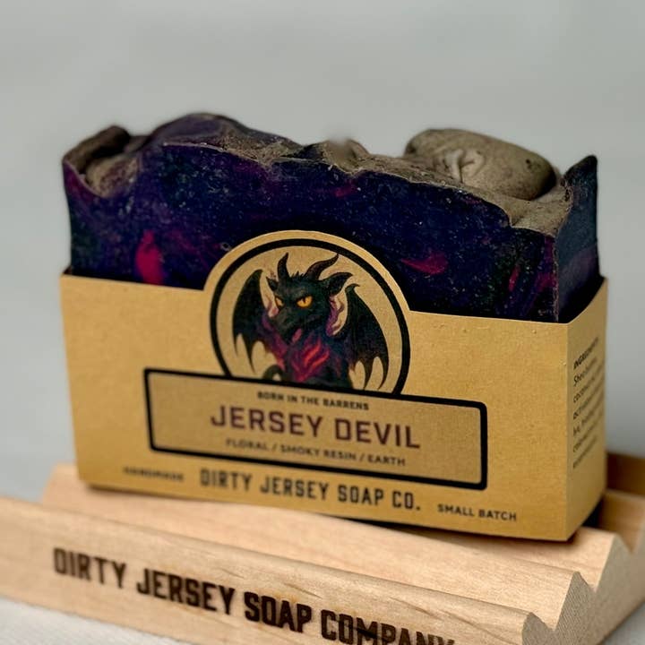 Jersey Devil for wholesale by Dirty Jersey Soap Company