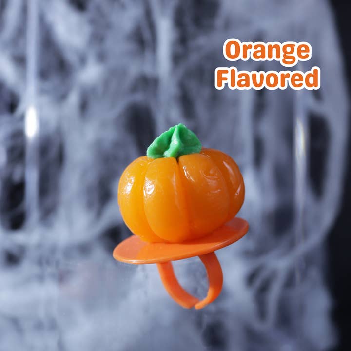 Needzo Inc - Wholesale Lollipop - Bulk Pumpkin Lollipop Rings, Trick or Treat Candy, 24 Count3