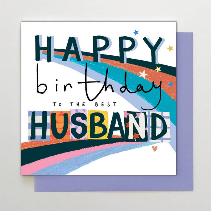 HA48 - Happy Birthday Husband for wholesale by Stop the Clock Design