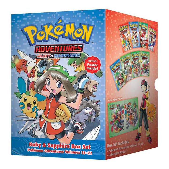 Simon & Schuster - Wholesale Manga - Pokémon Adventures Ruby & Sapphire Box Set by Hidenori Kusaka