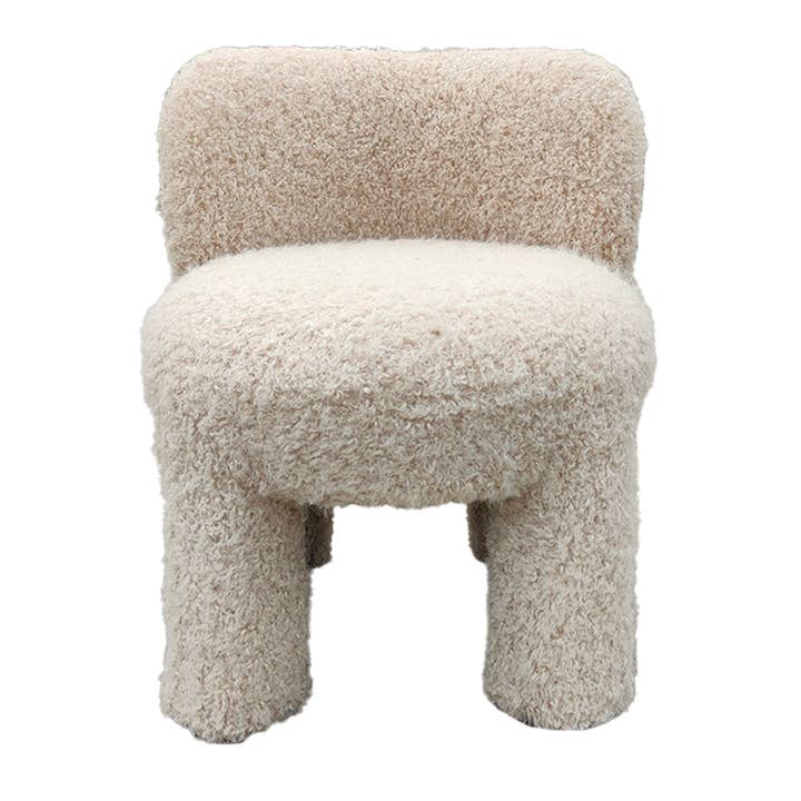Opjet Paris - Wholesale Chair - Edouard beige armchair L56 D58 H70cm