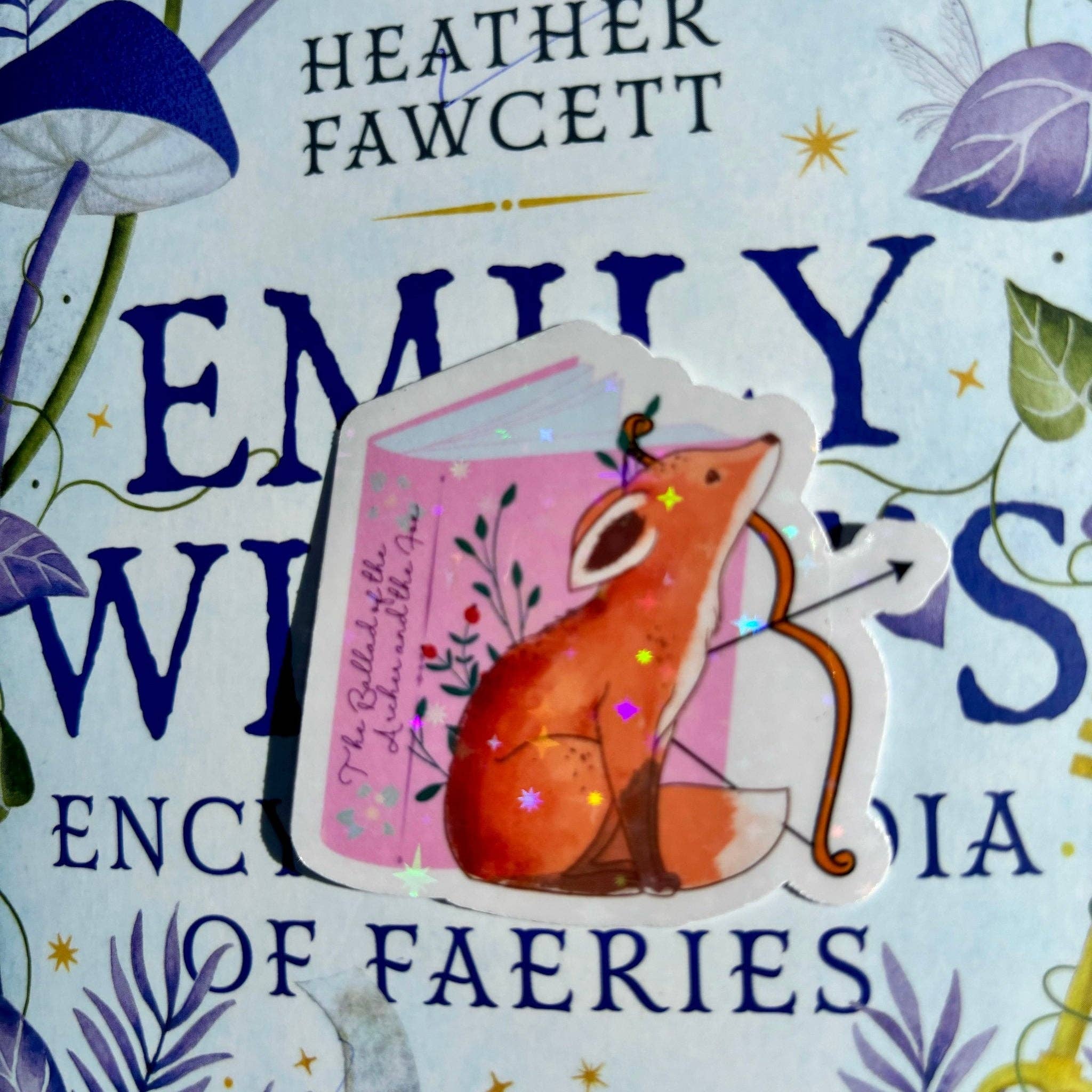 Awfullynerdy.co - Vente Autocollant - Sticker Il était un cœur brisé La ballade de l'archer et du renard2