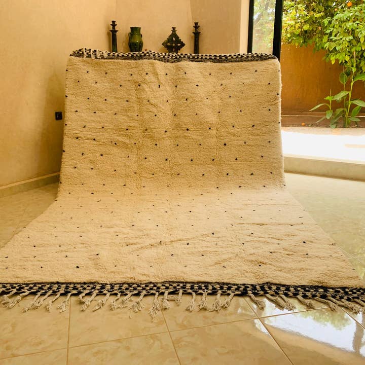 36 HANDMADE MOROCCAN BENI OUARAIN RUGS CARPET for wholesale by Maroccarpets Poufs and pillows wholesale +31648976894