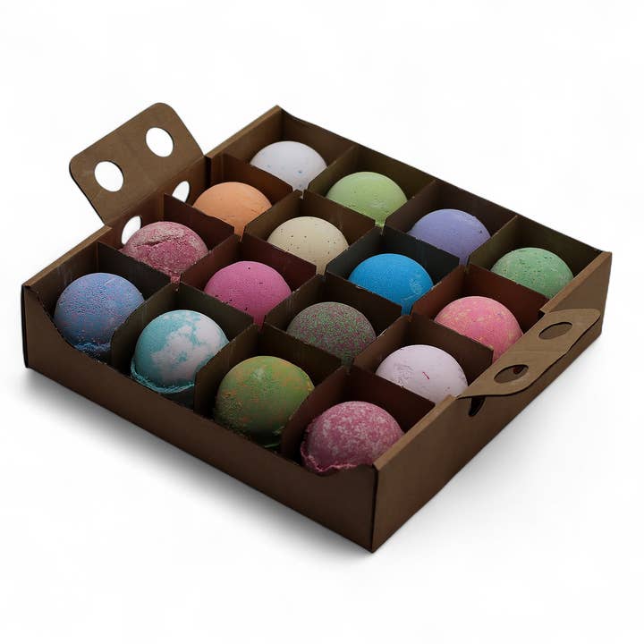 AW Aromatics Limited - Wholesale Bruisbal/schuim - White Label Jumbo bruisballen mix van 180 g0