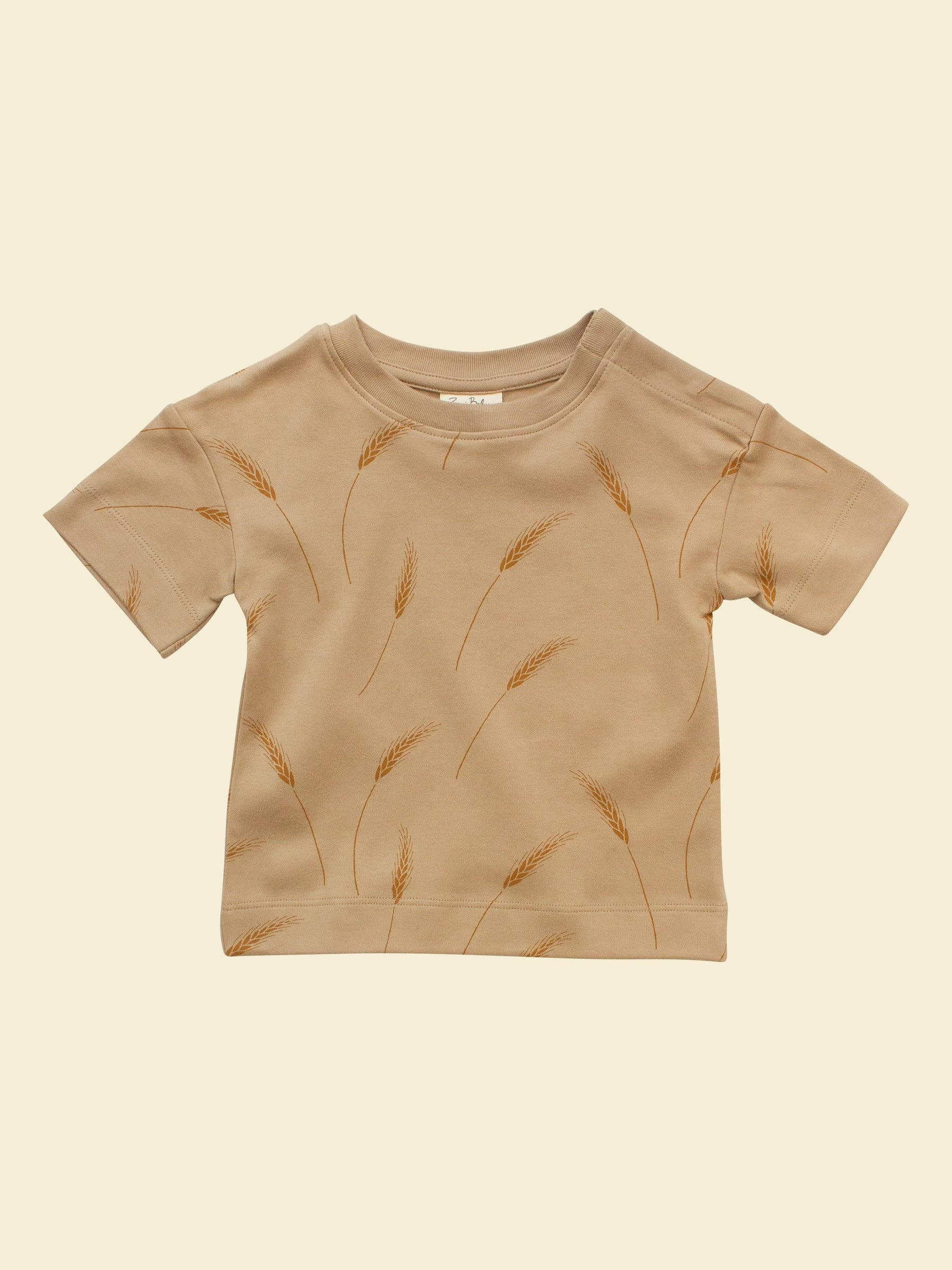 Short-sleeve tee - Wheat | Organic for wholesale on Faire