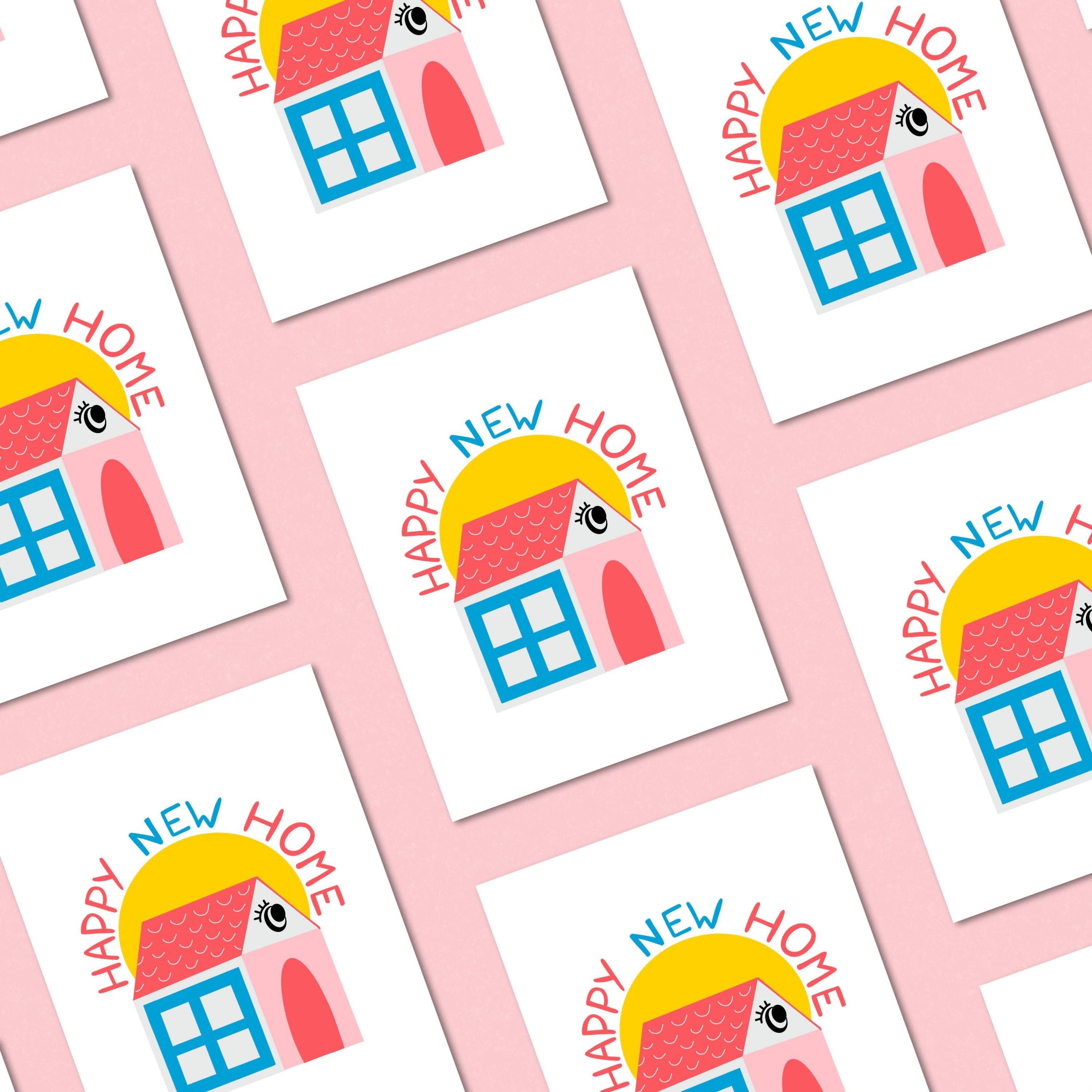 Feira Pop - Wholesale Housewarming Card - Happy New Home Greeting Card2