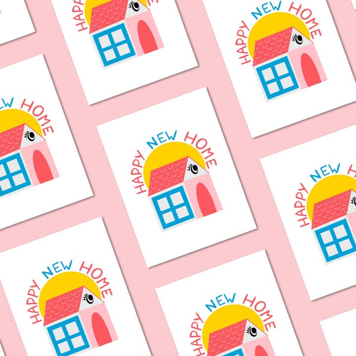 Feira Pop - Wholesale Housewarming Card - Happy New Home Greeting Card2