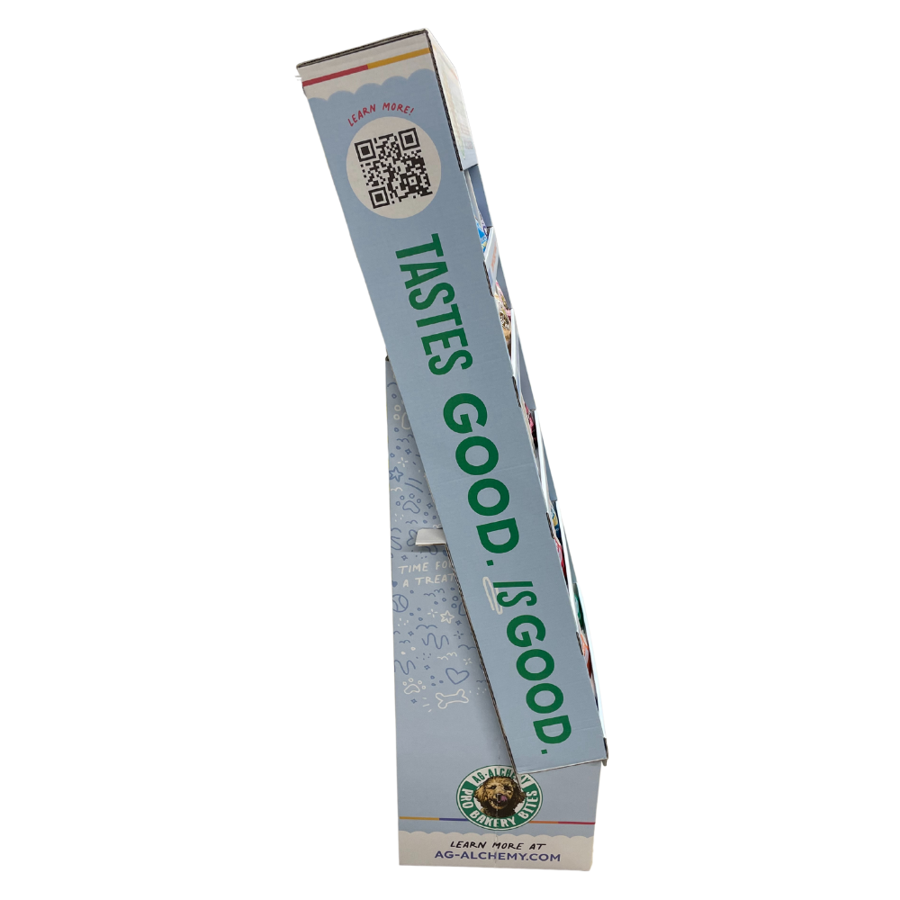 Pro Bakery Bites by Ag-Alchemy - Wholesale Pet Treats - Dog - Cardboard Floor Display1