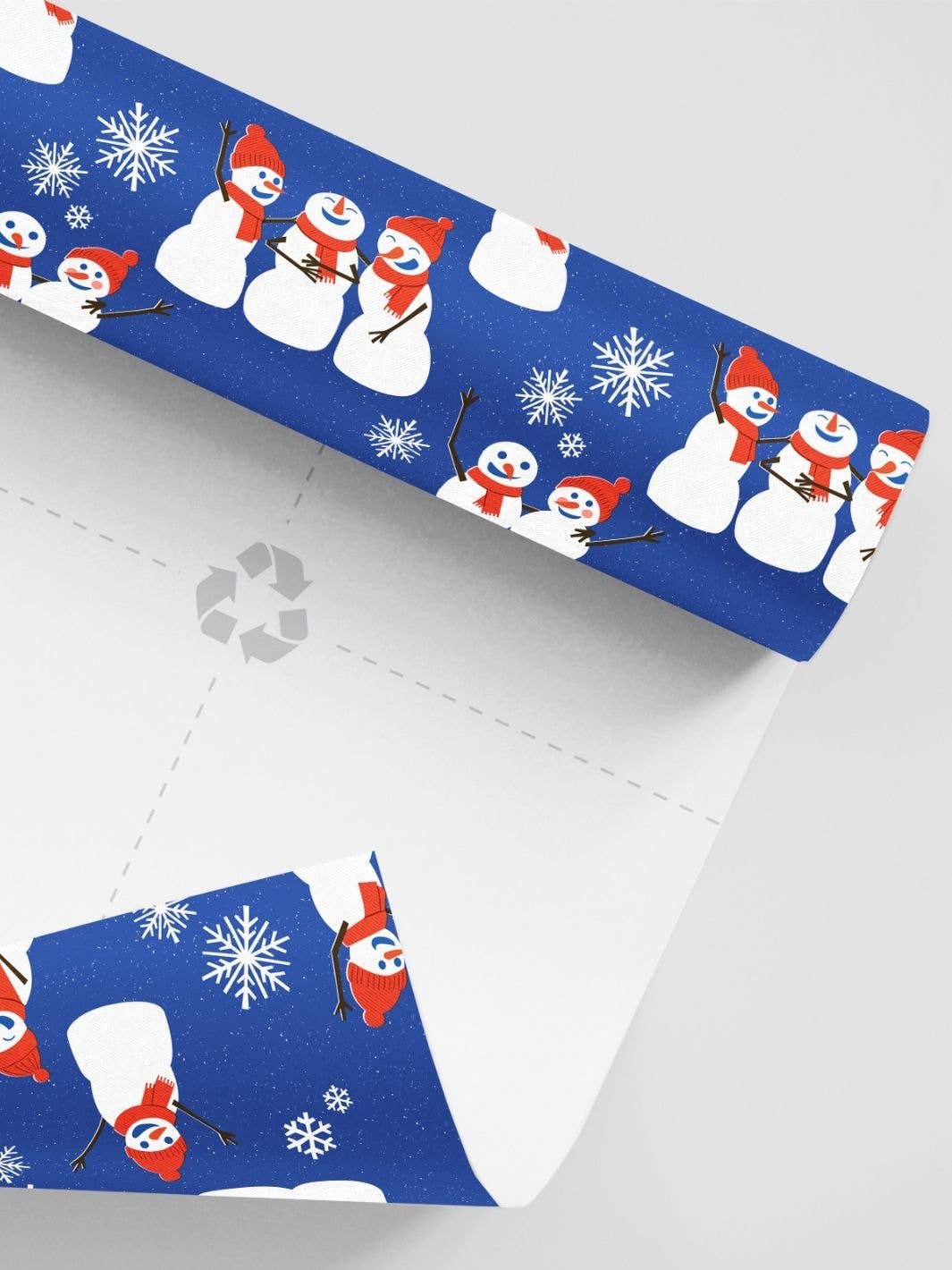 Curlicue – wholesale Flat wrap – Festive Buddies Wrapping Paper - sustainable & eco-friendly1
