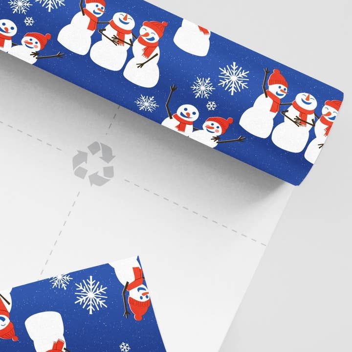 Curlicue - Wholesale Flat Wrap - Festive Buddies Wrapping Paper - sustainable & eco-friendly1
