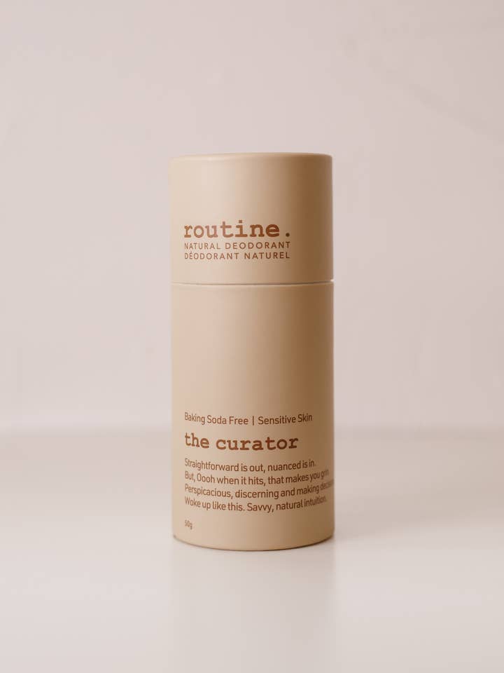 Déodorant en stick The Curator 50 g pour la vente par Routine Natural Beauty