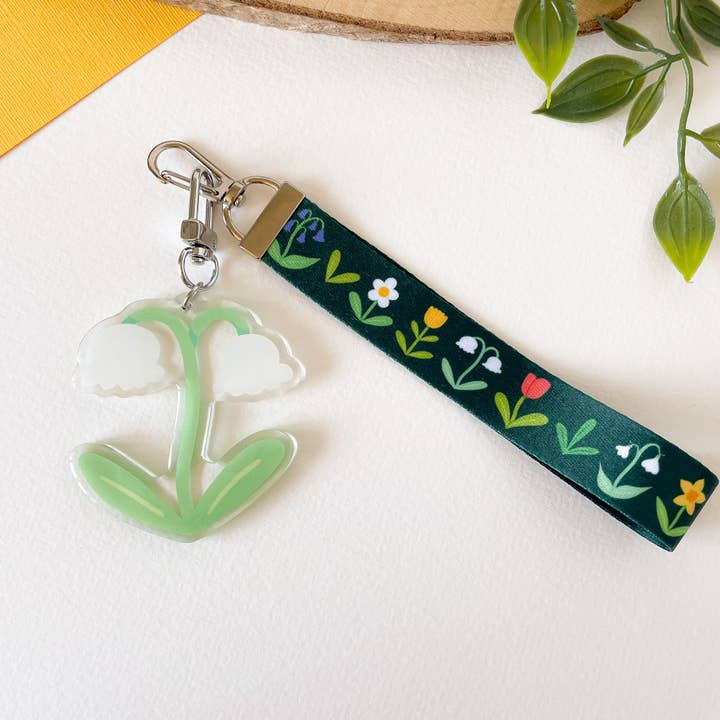 Laurel Mae Art – wholesale Keychain – Women's – In Bloom - Lanyard Keychain8