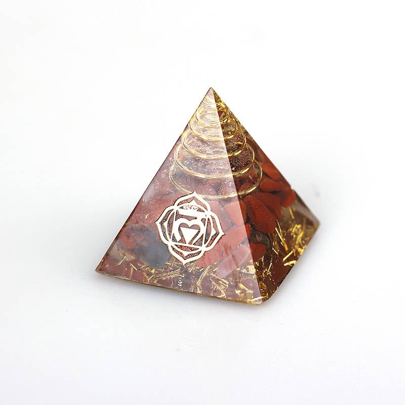 Gemcohub - Wholesale Spiritual Stone/Crystal - Crystal Gravel Pyramid Epoxy Ornaments6