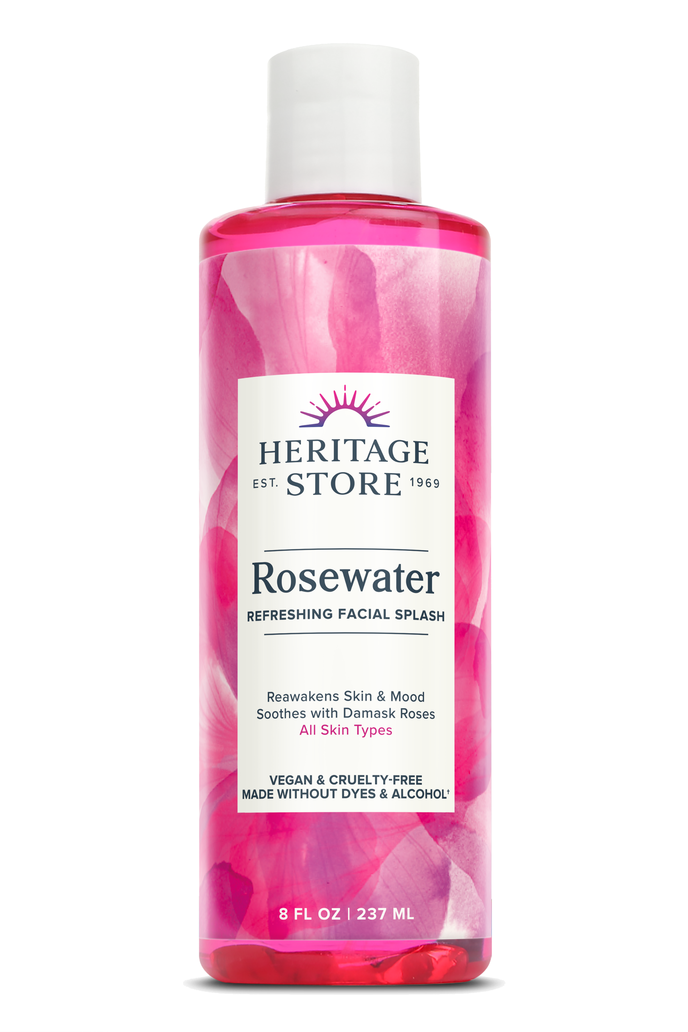 Heritage Store - Wholesale Face & Body Mist/Water - Rosewater 2oz/4oz/8oz14