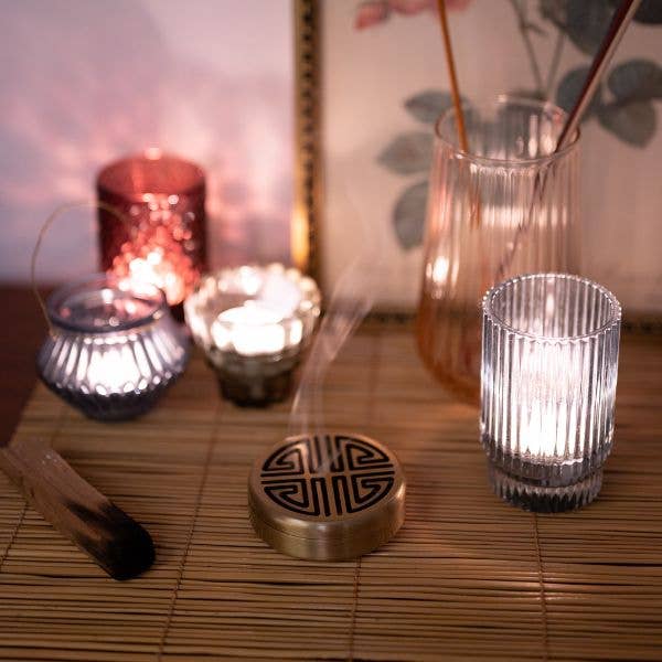 Yogiris - Venta al por mayor Portainciensos - Kit elegante de quemador de incienso de latón con 11 accesorios2