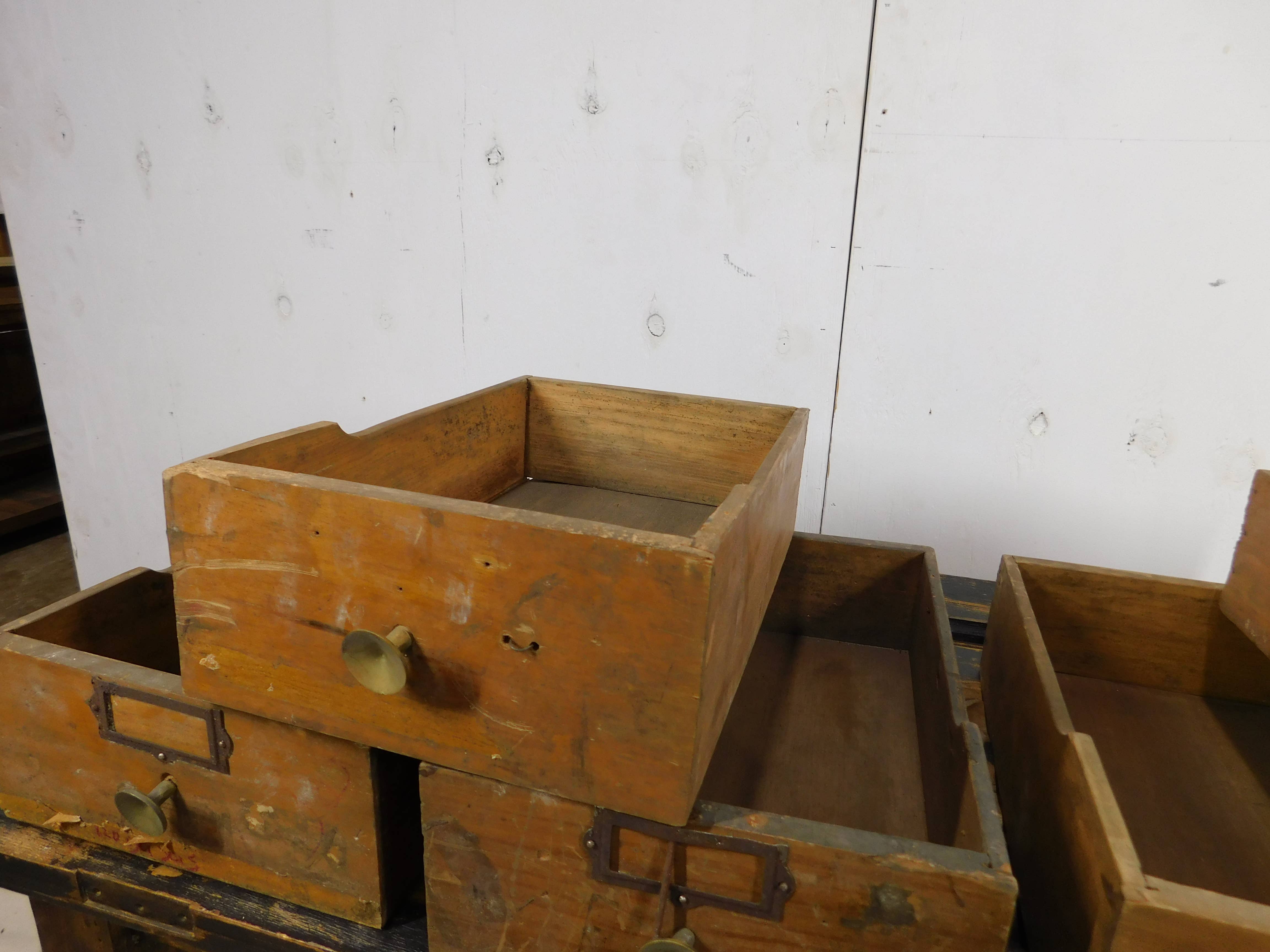 My Amigos Imports - Wholesale Cabinet - CLEARANCE-Antique Wooden Cabinet Drawers-10x16Dx5H-$146