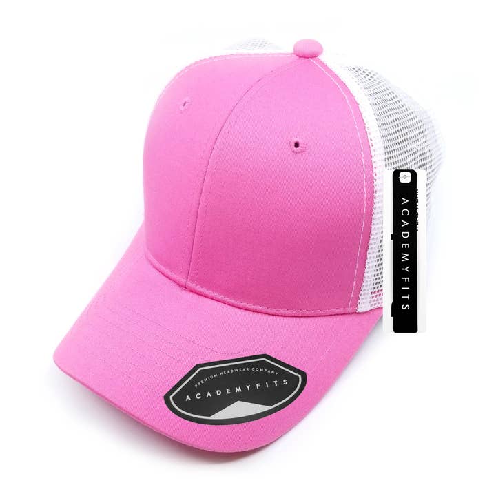 The Park Wholesale – wholesale Trucker hat – Unisex – Academy Fits Cotton Curve Trucker Hat - 20738
