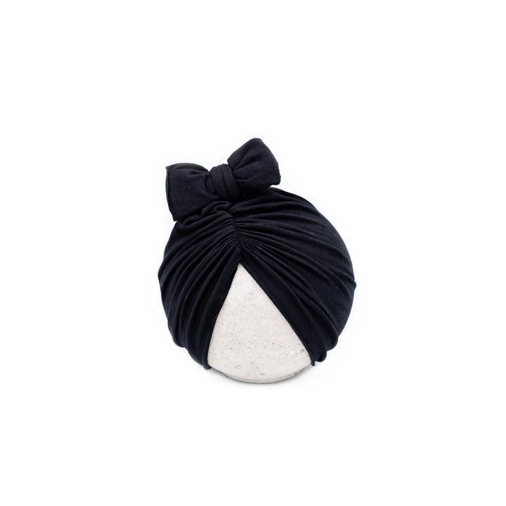 Classic Head Wrap Hat - Black for wholesale by BluTaylor®