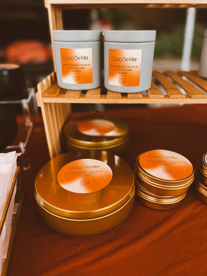 Coco De Mer for wholesale by Ari’s Glow Candle Co.